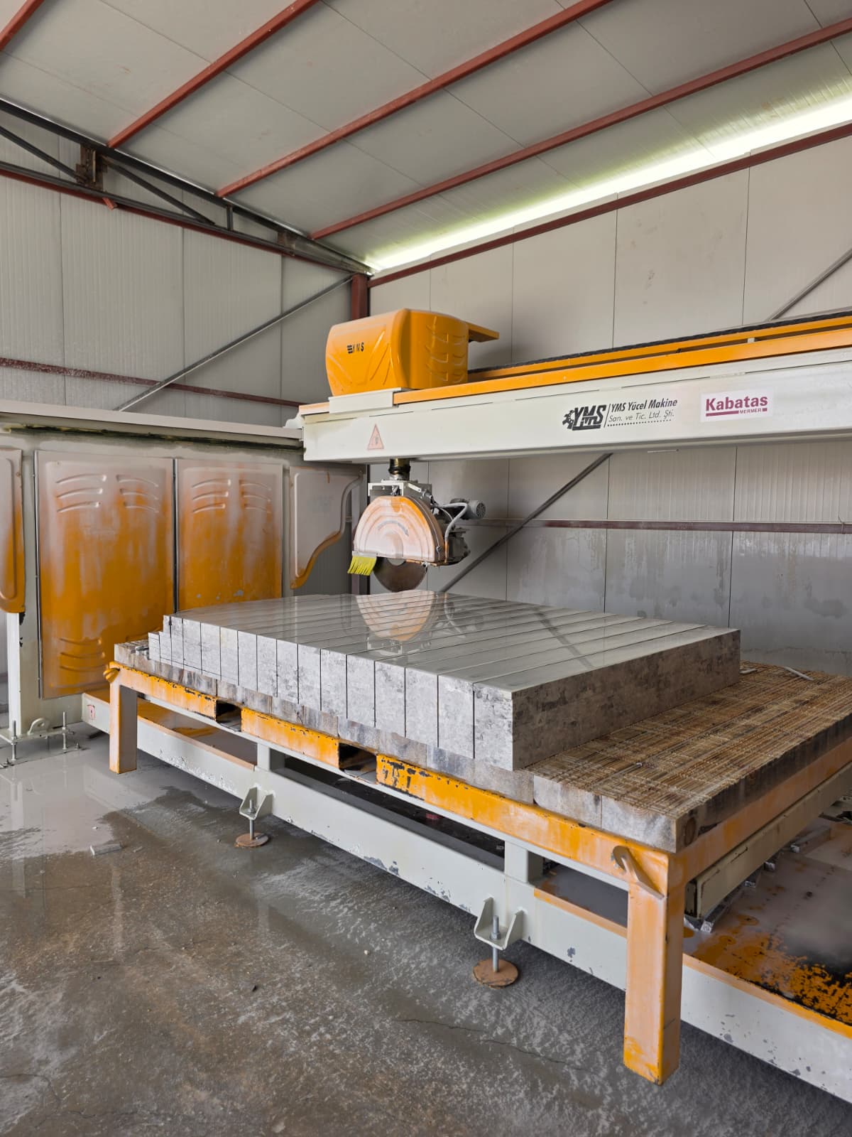 Grey marble cut to size